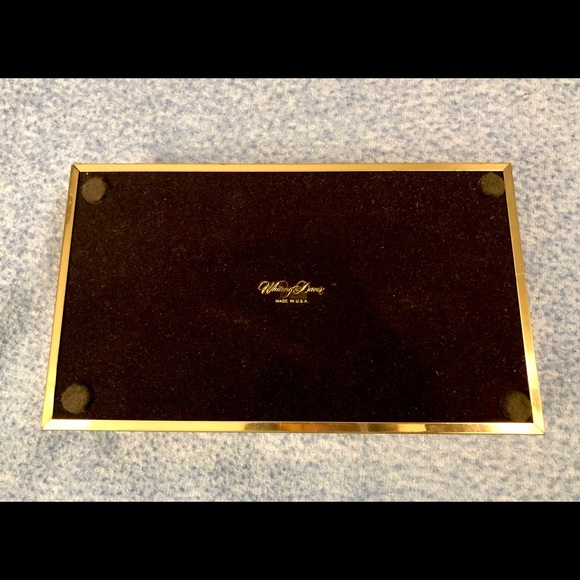 Whiting and Davis Jewelry Box - Picture 4 of 4